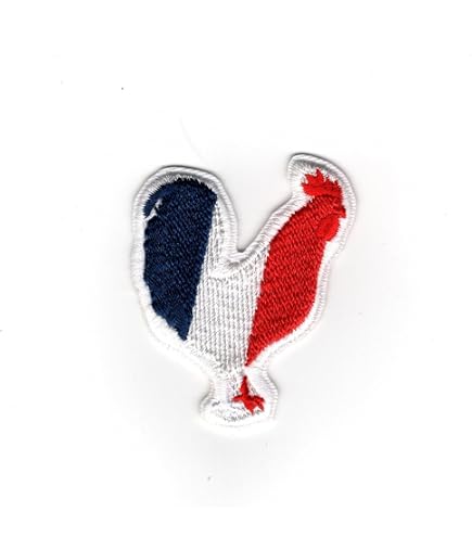 Patch Ecusson Thermocollant Blason Coq France Tennis Club 6,50 X 6 Cm 3760305974129