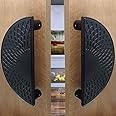 VOLO Main Door Handle/Door Handles for Main Door/Glass Door Handle/Pull Handles, for Home/Office/Hotels(Model- S-620) (Pack of 1 Set) (96mm (4"), Black)