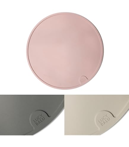 Tappetino Per Alimentazione Animale Domestico Multiuso Rosa 8 Forme