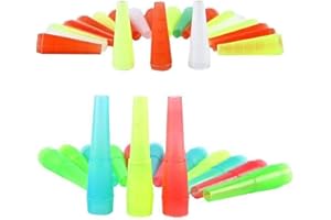MNIXY 200 Pezzi Bocchino per Narghilè,Bocchini Monouso,Bocchini Narghile,Bocchino Lgienico per Narghilè,Narghilè di Plastica,Hookah,Usa e Getta Accessori per Bocca per Narghilè (Varie Colori)