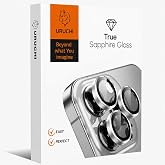 URUCHI Kamera Lens Koruyucu, Safir Cam, Al&uuml;minyum Alaşım &Ccedil;er&ccedil;eve, Kolay Kurulum, HD Kalite, G&uuml;&ccedil;l&uuml; Yapışma, &Ccedil;ubuk S&ouml;kme Aparat