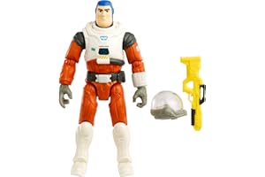 DISNEY PIXAR LIGHTYEAR Disney Pixar Buzz Astral XL-15 Figurka (12,5 cm) z 12 ruchomymi punktami i akcesorium, prezent dla dzieci od 4 roku życia, HJK06