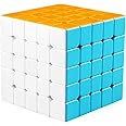 Azeena Magic 5x5 High Speed Cube For Kids & Adults | Puzzle Games | Best Gift For Kid | Stickerless Rubiks | Cube 5x5x5 Toy 6.3cm For 3 Years & Up | Multi Color Sticker Less, Super Smooth, Smart Cubes