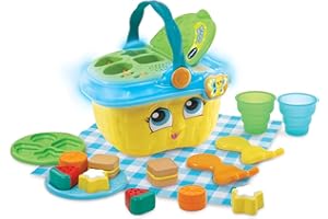 VTech Il Mio Magico Cestino da Picnic, Cestino con Giochi Educativi per Bambini, Giocattolo con Forme, Gioco Interattivo con Tante attività, Lingua Italiana, Batterie Incluse, 1-4 Anni