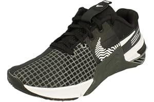 NIKE Metcon 8 Women's Trainers Sneakers Fashion Shoes DO9327 (Black/Dark Smoke Grey/Smoke Grey/White 001) UK6.5 (EU40.5)