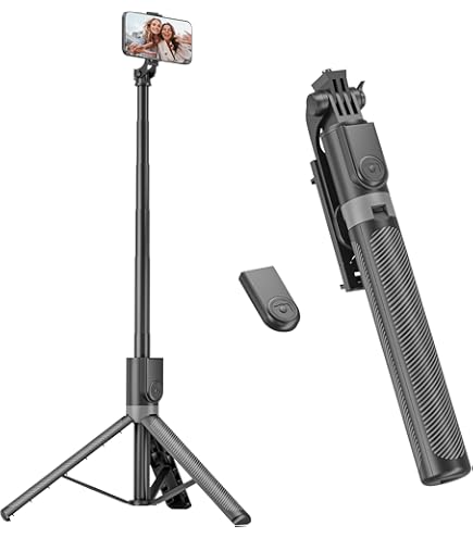 Raisill Bastone Per Selfie Pieghevole 3 In 1, Impugnatura Regolabile Estensibile Per Portatile Braccio Treppiedi Per Selfie Monopiede Per Gopro Hero 5 4 3 3 Xiao Yi Camera - Foto 5