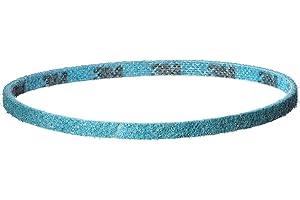 3M SC-BL Scotch Brite Schleifband Vliesband für Rohrbandschleifer Schleifmaschinen | Maße: 9 x 533 mm | Körnung: A-vfn very fine blau (280-320) | Lieferumfang: 5 Stück