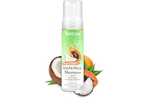TropiClean Deep Cleaning Waterless Shampoo für Hunde, 220 ml