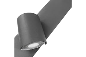 Simplemuji D Self Adhesive Dark Gray Matte Wallpaper Border Stick Waterproof Wall Border Easy to Apply Kitchen Bathroom Tiles Sticker 10cm by 10M