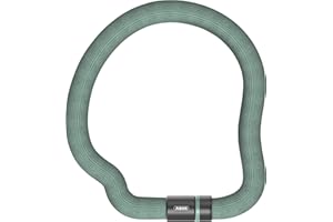 ABUS Candado de cadena Goose Lock - candado de bicicleta flexible, sin traqueteo, de acero templado - 6 mm de grosor - con llave