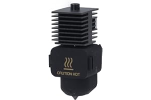 SXHLSELLER Zestaw Gorącej Końcówki Dyszy do Lab A1, Wyjmowana Dysza ze Stali Hartowanej z Izolowanym Silikonowym Gniazdem do Drukarki 3D A1 Mini (0,4 mm)