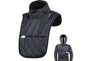 Divove Halswärmer Motorrad, Motorrad Nackenwärmer, Winddichter und Wasserdichter Nackenwärmer Schulterwärmer, Winter Warmer Schal, Winterwarme Essentials für Outdoor Sportarten, Radfahren, Skifahren