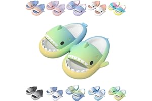 Giltpeak Cloud Shark Slides Kids - Chaussons pour enfant - Antidérapantes - Motif requin - Pour la plage