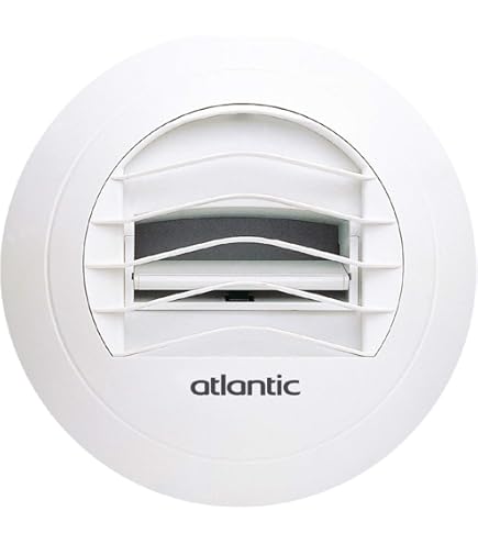 Kit Bouche VMC hygroréglable + Twist & go BHBW 15/40 m3/h Salle de bains/WC 526029 Atlantic