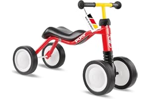 PUKY WUTSCH | Sicheres Rutschfahrzeug | Kinder Laufrad ab 1 Jahr | Mit Pendelachse | Sicherheitslenkergriffe | In- und Outdoor | Farbe Pastell Green