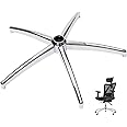 Duramont Office Chair Base Replacement - Heavy Duty Base to Replace Any Chair Bottom - Strong Aluminum Metal Legs Help Your Desk Chair Last a Lifetime - Universal Standard Size 28" Inch
