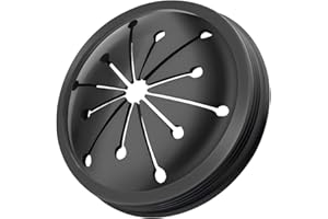 Qrity 1 Piezas Eliminación Basura Protectores contra Salpicaduras, Protector Salpicaduras Triturador Basura, Accesorios del Triturador de Residuos de Alimentos, 80mm