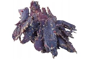 NEW BEER SNACK - Beef Jerky - Snack de Boeuf Séché - Viande Séchée Assaisonnée Aromatiquement - Cadeau Gourmand - Nourriture Humain - Tranches Boeuf, Goût Doux, 250 g
