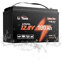 LiTime 12 V 10 A-lader voor lithiumbatterijen, 14,6 V AC/DC-autolader met Anderson-aansluitingen en LED-indicatoren, lader voor diepcyclus, oplaadbare batterijen voor auto's
