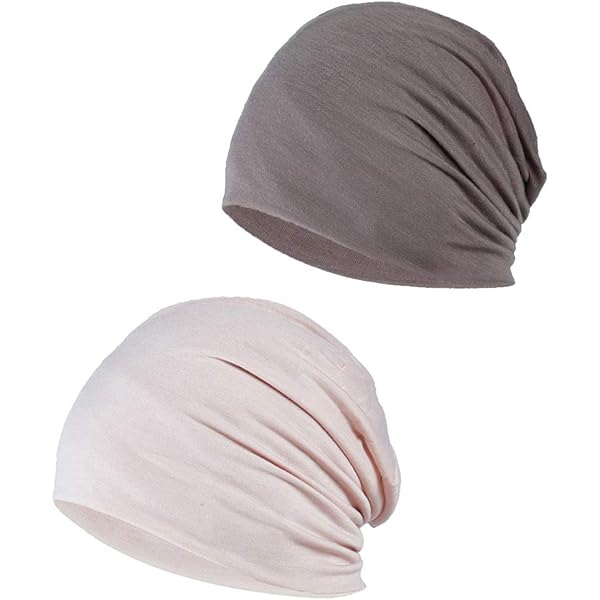 Lot De 2 Bonnets Pour Femme - Bonnet De Chimio Pour Femme