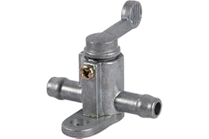 ‎TKSE TKSE Kraftstofftank Benzinhahn, 8mm Motorrad Kraftstofftankhahn, 5/16Zoll Inline EIN/Aus Benzinhahn Schalter Für Dirt Bike ATV Quad Buggy