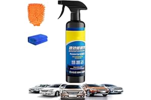OVEALLGO Sopami Quick Effect Coating Agent 3 en 1 High Protection Quick Car Coating Spray 500 ml, agent de revêtement à effet rapide, revêtement hydrophobique, spray de polissage pour voiture (1 pièce)