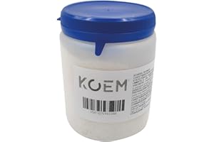 KOEM Colle en flocons extra forte végétale biodégradable pour affiches papier peint TNT sur mur bois métal fabriqué en Italie (0,250 kg)