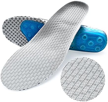 Spring Silicon Care for flat Foot arch support orthotic Running Sport Insoles (S(4.5-7UK/35-40EU))