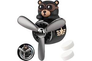 URAQT Aromaterapia para Coche Pilotos, Difusor Jacó, Aroma Clips Car Perfume, Ambientador de Ventilación con 2 Clips, Ambientador para Coche, Máquina de Aromaterapia, Decoraciones de Aromaterapia