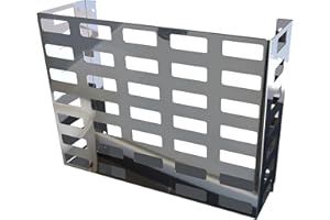 Autorack Products StoreTidy - Stainless Steel WALL MOUNTED BASKET - Document Holder. Folded A4 Paper and Files,Office, Home, Kitchen, Catering