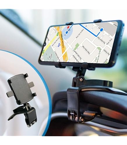 Support Voiture Rotatif 360° - Fixation Par Ventouse Puissante Pour Smartphone - Tableau De Bord & Pare-brise - 7