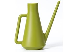 Plastia Petit Arrosoir Pierre 1,8 L - Arrosoir Plante en Plastique pour Intérieur et Extérieur - Mini Arrosoirs de Jardin - Couleur Vert