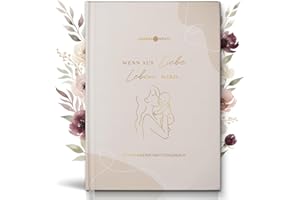 ‎LEBENSKOMPASS Lebenskompass® Schwangerschaftstagebuch "GLÜCK" Schwangerschaftsbuch für Erinnerungen, Reflexion und Achtsamkeit - Tagebuch Schwangerschaft mit Platz für Fotos und Notizen - A5