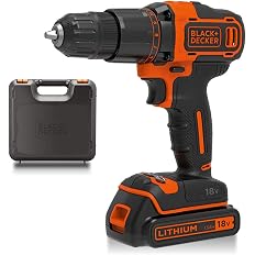 BLACK+DECKER 18 V Cordless 2-Gear Combi 