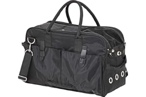 Flamingo Sac de Transport No Limit Téflon pour Chien Noir 43 cm