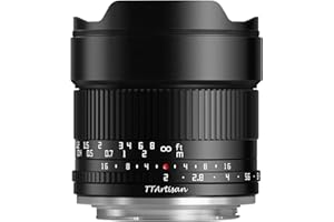TTARTISAN 10 mm F2.0 APS-C Ultra szeroki kąt rybie oko obiektyw aparatu z ręcznym ustawianiem ostrości do montażu Sony E, YBSTT2312081522L