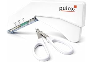 Pulox Cucitrice cutanea sterile monouso + Pinza Rimuovi Punti strumento pinzatrice (set), 35 graffette