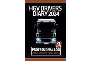 HGV Drivers Diary 2024: Condensed Edition of the Professional Trucker Log Book | For UK Drivers
