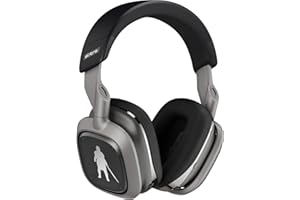 ASTRO GAMING Logitech G Astro A30 Lightspeed Wireless Cuffie Gaming per Xbox, Bluetooth, 2.4 Ghz, Mic Incorporato, USB-C, 3.5 mm, per Xbox Series X|S, Nintendo Switch, PC, The Mandalorian Edition, Argento