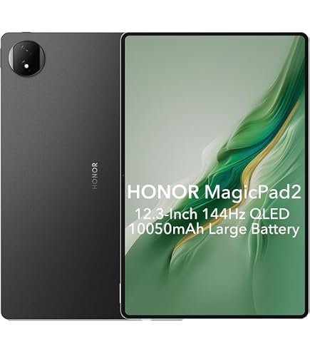 Tablet HONOR Magic Pad 2: Pantalla OLED 12.3" 144Hz, Snapdragon 8s Gen 3, 8 Altavoces Y Batería De 10050mAh