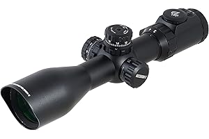 LEAPERS UTG Compact Ie Scope AO, 36 Colors EZ Tap, with MS Rings Rifle, schwarz, One Size