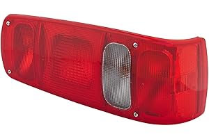 HELLA 2VA 007 502-061 Piloto posterior,Caraluna I,Lámparas incandescentes,12V,Montaje,atornillado,Color de tulipa: blanco,rojo,Conector: Conector plano,derecha,Cantidad: 1