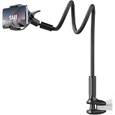 Bix SAIJI IVY-95 Akrobat Esnek Telefon Tutucu, Uzunluğu 38.6&rdquo; Esnek Deri Sarmalı Kol Havai Cep Telefonu Montaj Standı, 360&deg; A