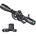 WestHunter Optics WHI Series Hunting Scope, 30 mm Tube First Focal Plane Red Green Illuminated Etched Glass Reticle Tactical 1/10 MIL Shooting Scopes