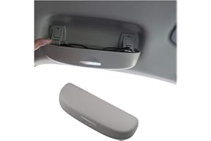 ShangDeLi Brillenetui für Auto Brillenhalter Sonnenbrille Halter Brillenfach für A4 B8 B9 A3 8V Q3 Q5 Q7 Zubehör Innenraum Sonnenbrillenhalter