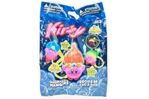 JUST TOYS LLC Kirby - Appendini per zaino Glow in The Dark - Serie 3