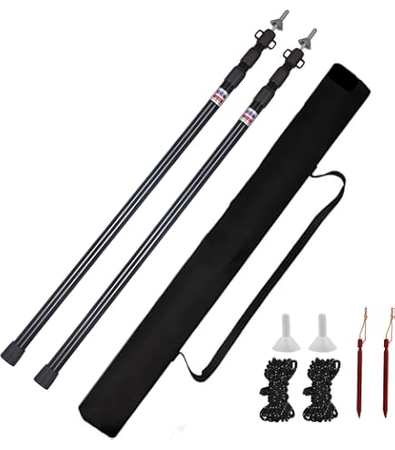 Six Moon Designs 49 inch black carbon fibre tent pole : Amazon.de