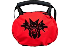 CERBERUS STRENGTH Wurfsack V2 – verstellbarer Kugelhantel Sandsack – perfekt für das Fitnessstudio zu Hause