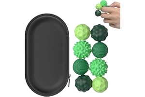 Aevorant Magnetische Toys, 8 Stück Magnetische Sensorik Bälle, Magnetische Anziehungskraft Stress Toys, Sensorisches Spielzeug für Finger, Magnetische Bälle (Grün)