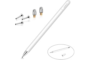 MEKO - Lápiz capacitivo para pantalla táctil, de alta sensibilidad y tapón magnético, punta fina universal para iPhone/iPad Pro/mini/Air/Android/Microsoft y resto de dispositivos